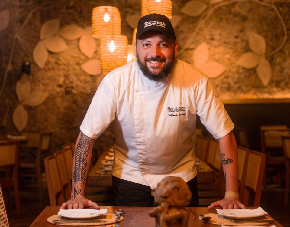Saulo Jennings foi eleito embaixador gastronômico da ONU Turismo em 2024