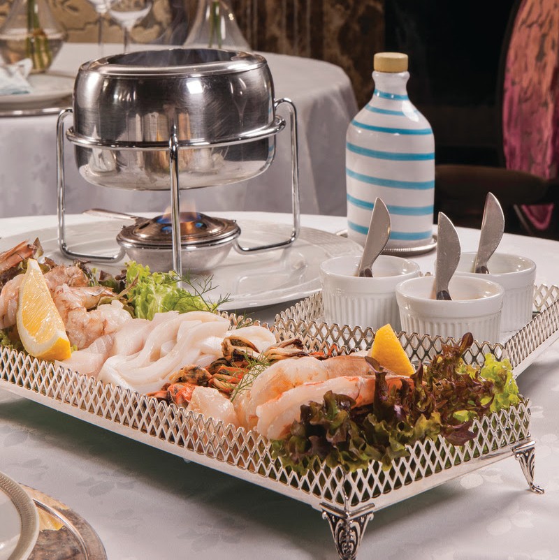 Fondue de frutos do mar