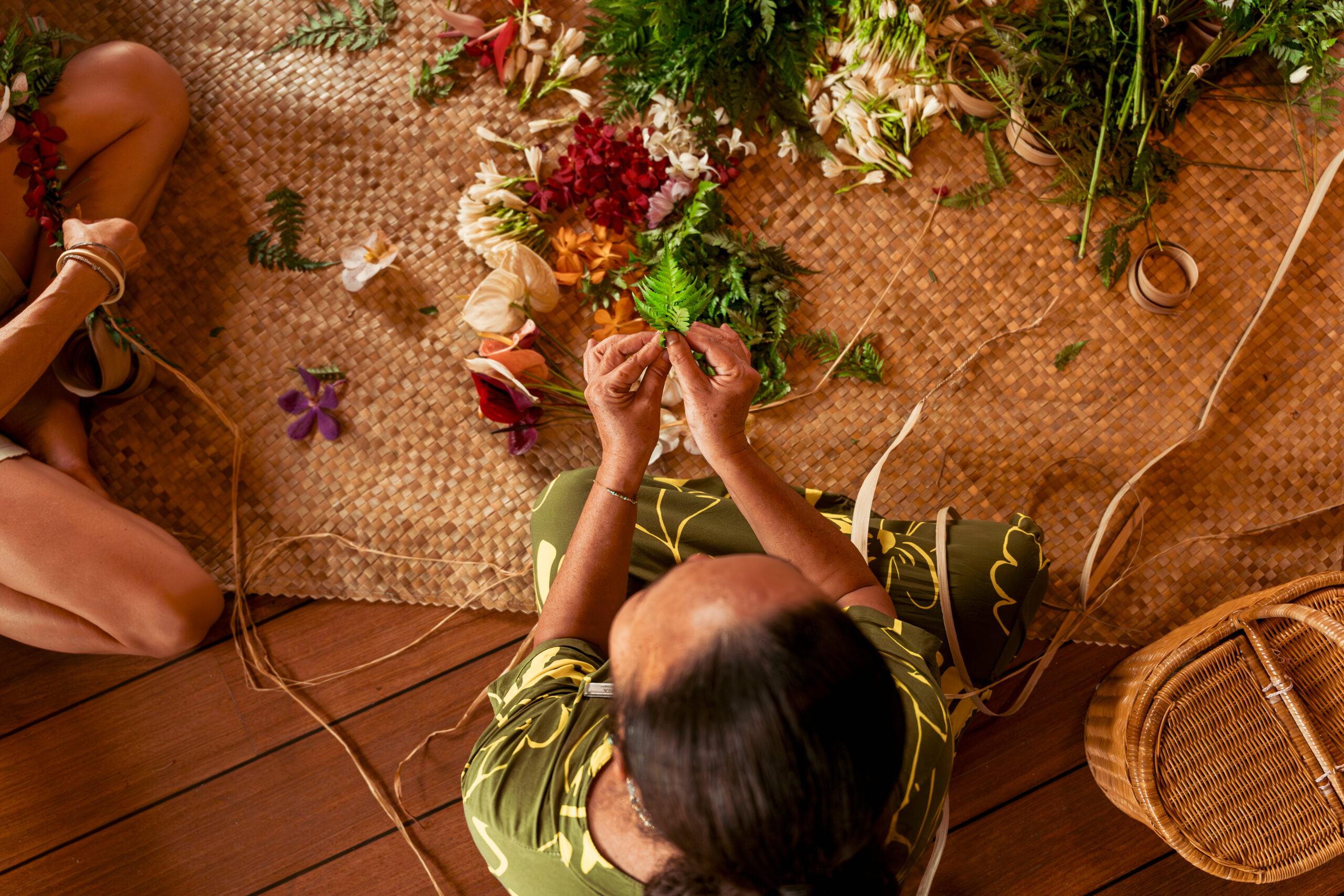 Workshop de Coroa de Flores no The Brando