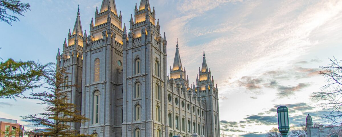 Templo Square em Salt Lake City
