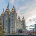 Templo Square em Salt Lake City