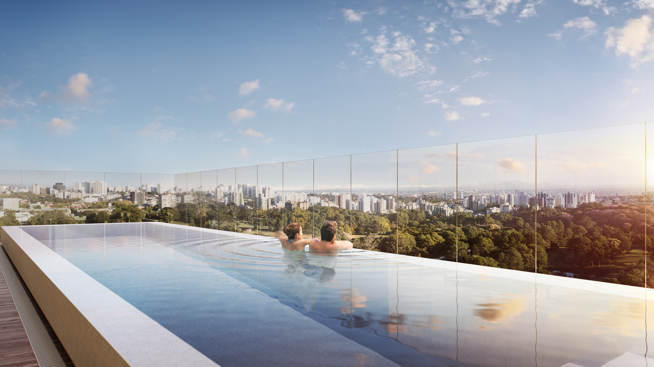 Rooftop do The Almer terá vista panorâmica de Porto AlegreDivulgação